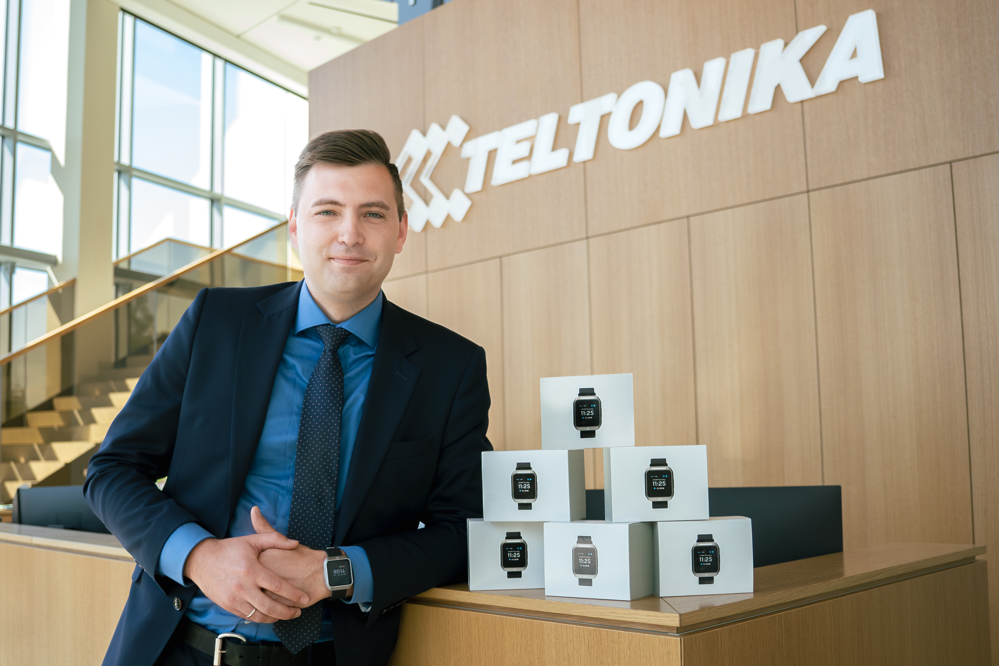 Martynas Osauskas, CEO of Teltonika Telemedic